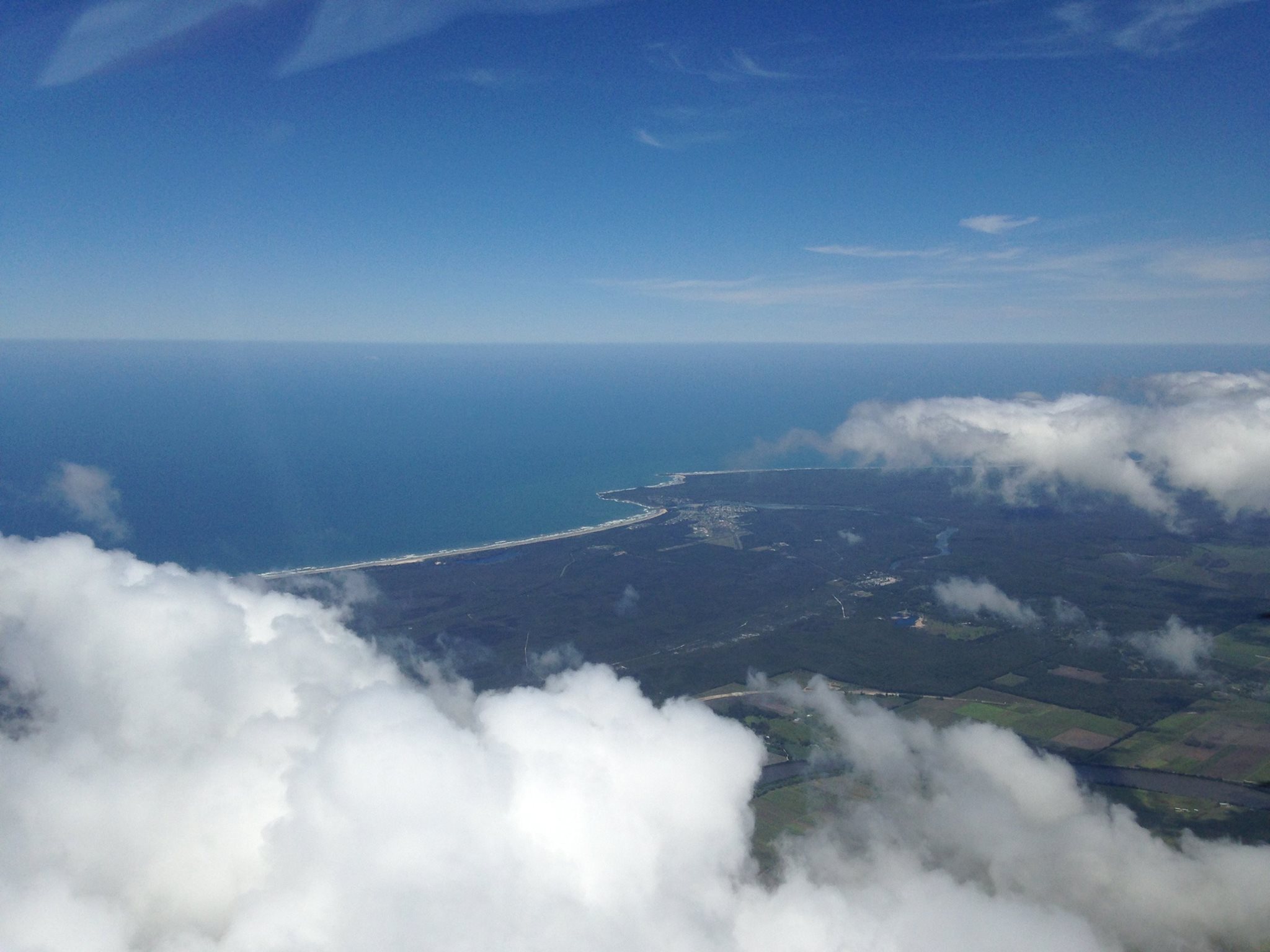 Evans through the clouds