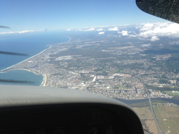 Maroochydore from 7000ft