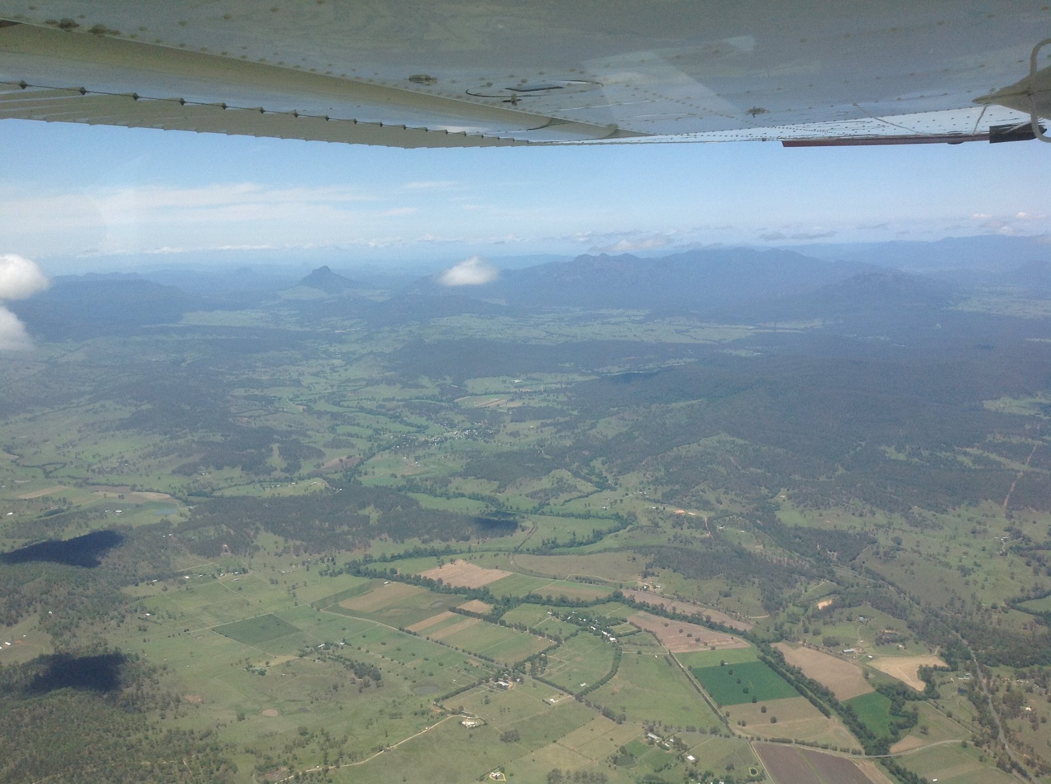 Mt Lindsay and Mt Barney